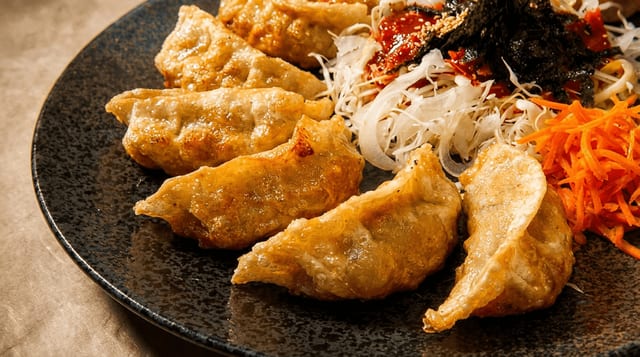 Gyoza.