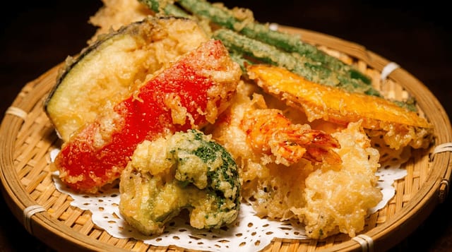 Vegetable Tempura.