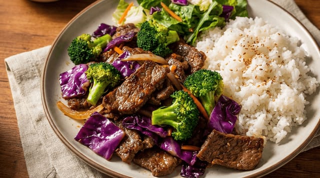 Beef Teriyaki.