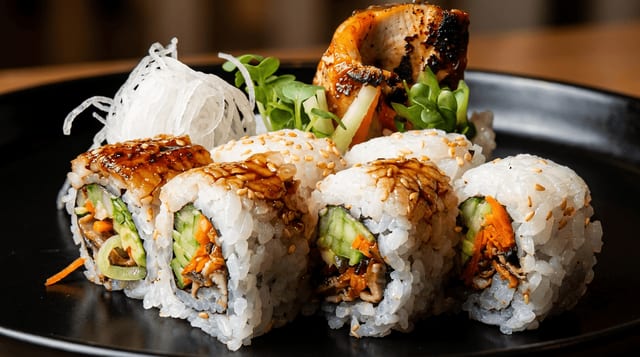 Salmon Skin Roll.