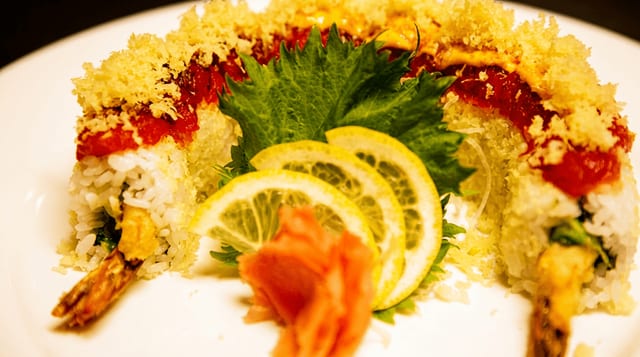 Crunch Dragon Roll.
