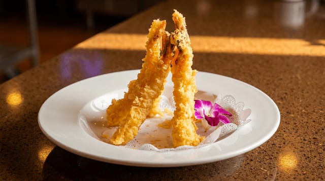 Shrimp Tempura.