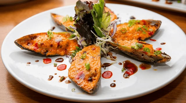 Baked Mussel.